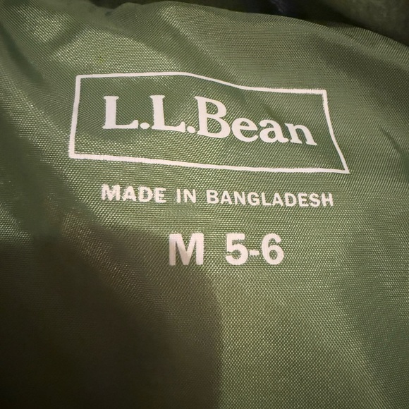 L.L. Bean Navy Down Vest - Picture 8 of 8